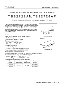 浏览型号TB62726AF的Datasheet PDF文件第1页