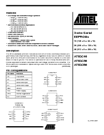 浏览型号AT93C46-10SC-2.7的Datasheet PDF文件第1页
