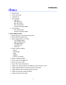 浏览型号W99685FS的Datasheet PDF文件第4页