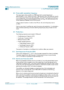浏览型号TDA8920BTH的Datasheet PDF文件第8页