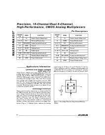 浏览型号MAX306的Datasheet PDF文件第6页