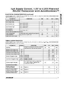 浏览型号MAX3218*的Datasheet PDF文件第3页