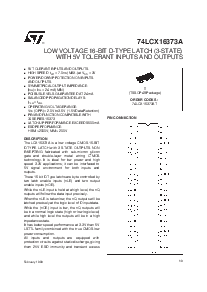 浏览型号74LCX16373A的Datasheet PDF文件第1页