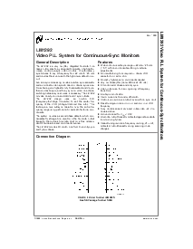 浏览型号LM1292的Datasheet PDF文件第1页