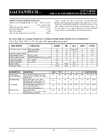 浏览型号GVT71128E36的Datasheet PDF文件第6页