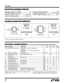 浏览型号LT1328的Datasheet PDF文件第2页