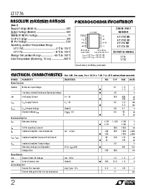 浏览型号LT1776的Datasheet PDF文件第2页