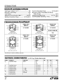 浏览型号LT1364的Datasheet PDF文件第2页