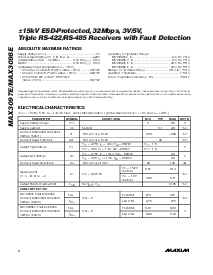 浏览型号MAXIM的Datasheet PDF文件第2页