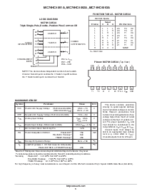浏览型号MC74HC4053A的Datasheet PDF文件第3页