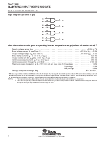 浏览型号74AC11008的Datasheet PDF文件第2页