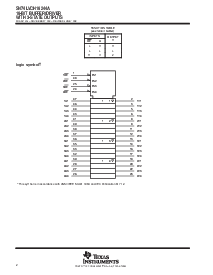 浏览型号SN74LVCH16244A的Datasheet PDF文件第2页
