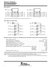 浏览型号SN74AC241的Datasheet PDF文件第2页