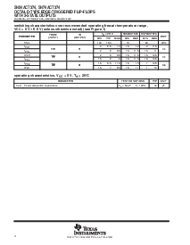 浏览型号SN74ACT374的Datasheet PDF文件第4页