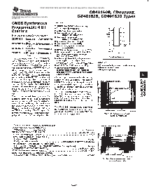 浏览型号CD40161B的Datasheet PDF文件第1页