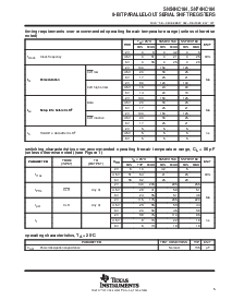浏览型号SN74HC164的Datasheet PDF文件第5页