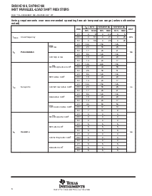浏览型号SN74HC166的Datasheet PDF文件第6页