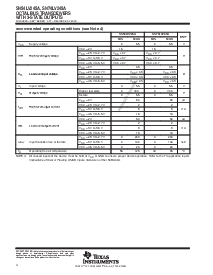 浏览型号SN74LV245A的Datasheet PDF文件第4页