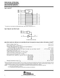 浏览型号SN74LV540A的Datasheet PDF文件第2页