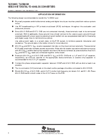 浏览型号TLC5602C的Datasheet PDF文件第8页