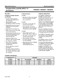 浏览型号TDA8361的Datasheet PDF文件第2页