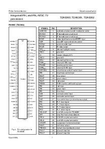 浏览型号TDA8362的Datasheet PDF文件第7页