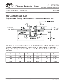 浏览型号PT2256的Datasheet PDF文件第3页