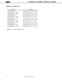 浏览型号uPD780024A的Datasheet PDF文件第2页