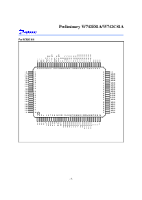 浏览型号W742E81A/W742C81A的Datasheet PDF文件第4页