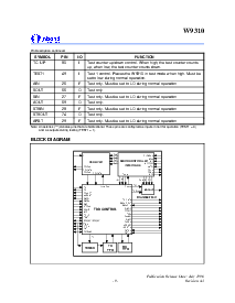 浏览型号w9310的Datasheet PDF文件第9页