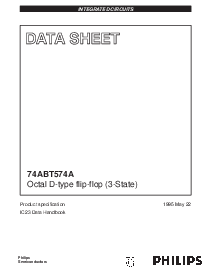 浏览型号74ABT574A的Datasheet PDF文件第1页