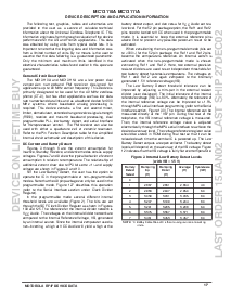 浏览型号MC13110A的Datasheet PDF文件第17页