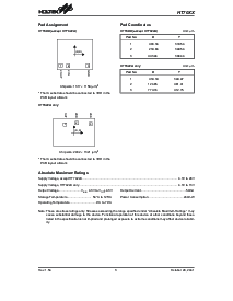 浏览型号HT7033A(SOT-89) 的Datasheet PDF文件第3页