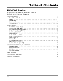 浏览型号ISD4003-04ME 的Datasheet PDF文件第3页