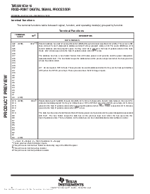 浏览型号TMS320VC5416PGE-160 的Datasheet PDF文件第6页