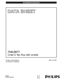 浏览型号74ALS377D的Datasheet PDF文件第1页
