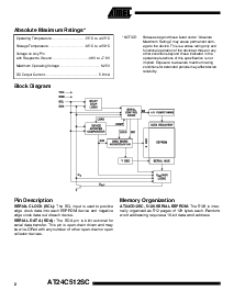 浏览型号AT24C512SC 的Datasheet PDF文件第2页