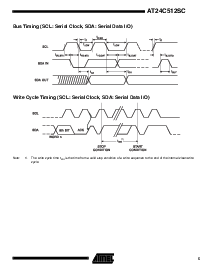 浏览型号AT24C512SC 的Datasheet PDF文件第5页