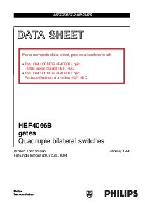 浏览型号HEF4066B的Datasheet PDF文件第1页