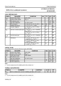 浏览型号BFG540XR的Datasheet PDF文件第3页