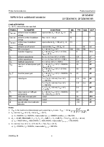 浏览型号BFG540X的Datasheet PDF文件第4页