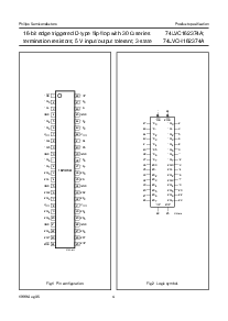 浏览型号74LVC162374A的Datasheet PDF文件第4页