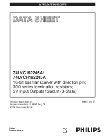 浏览型号74LVC162245A的Datasheet PDF文件第1页