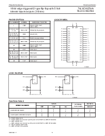 浏览型号74LVCH16374A的Datasheet PDF文件第3页