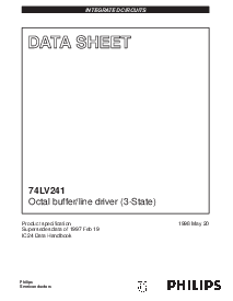 浏览型号74LV241的Datasheet PDF文件第1页
