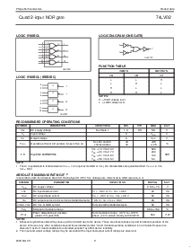 浏览型号74LV02的Datasheet PDF文件第3页