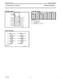 浏览型号74F244的Datasheet PDF文件第3页