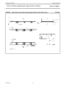 浏览型号74ALVT16260的Datasheet PDF文件第12页