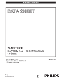 浏览型号74ALVT16245的Datasheet PDF文件第1页