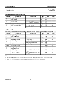 浏览型号74ALVC04的Datasheet PDF文件第5页